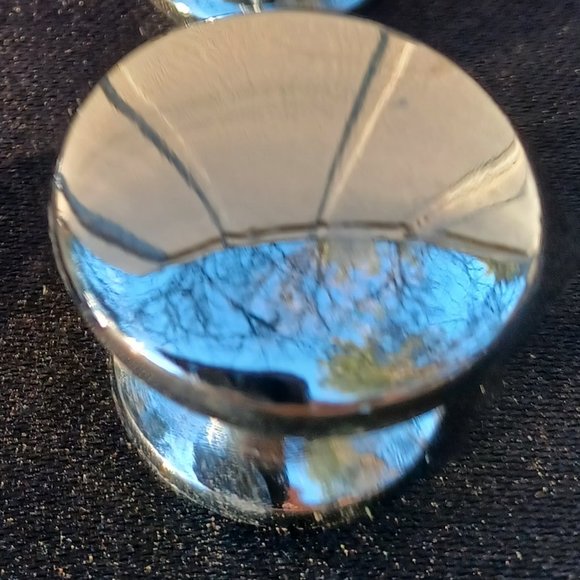 Knobs, Metal vintage style, Six silver knobs - Picture 5 of 6